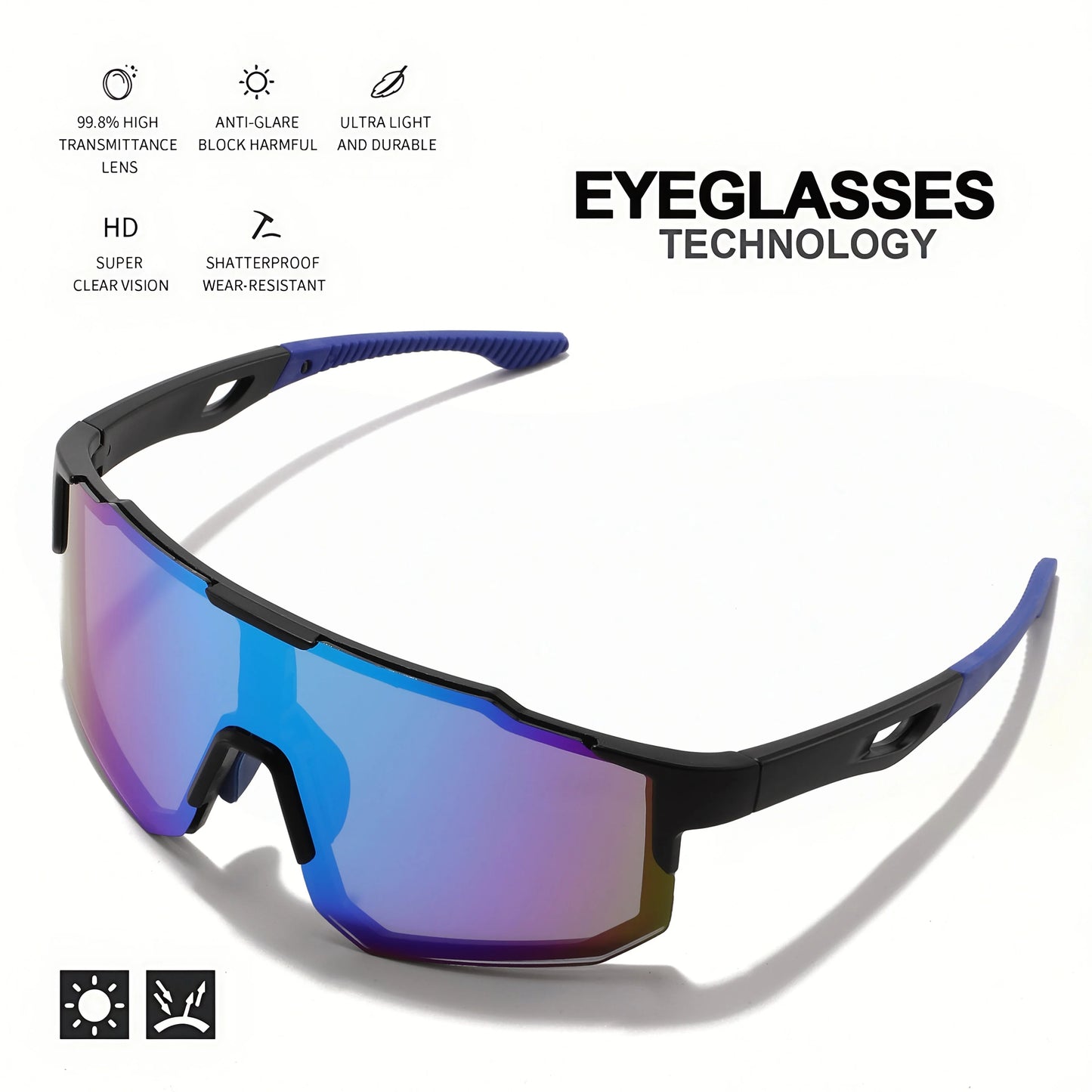 Lunettes Sport Oversize UV400
